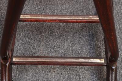 Ico Parisi Italian Modern Fratelli Reguitti Sculptural Stained Mahogany X Form Valet