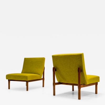 Ico Parisi Italian Modern Ico Parisi Chairs in Walnut Model 869 1960s