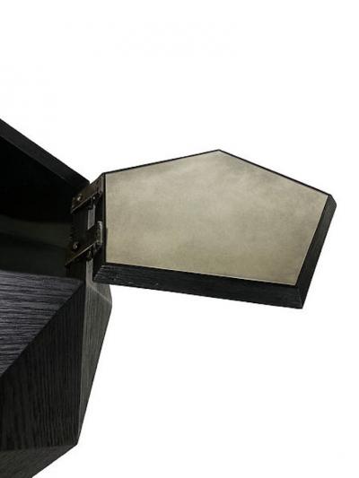 Ico Parisi Italian Modern Tetrahedral Rolling Bar Style of Ico Parisi