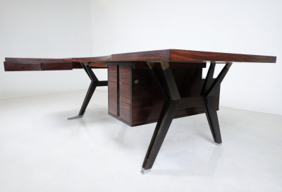 Ico Parisi Mid Century Modern Desk by Ico Parisi for Mim Roma Italy 1950s