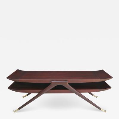 Ico Parisi Mid Century Modern Italian Sculptural Coffee Cocktail Table Gio Ponti Ico Parisi