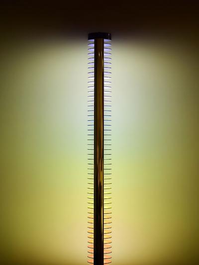 Ico Parisi Multicolor Iride Floor Lamp by Ico Parisi for Lamperti Robbiate