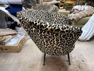 Ico Parisi Pair Of Italian Modern Lounge Chairs