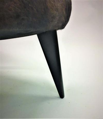 Ico Parisi Pair of Italian Mid Century Modern Lounge Chairs Attributed to Ico Parisi