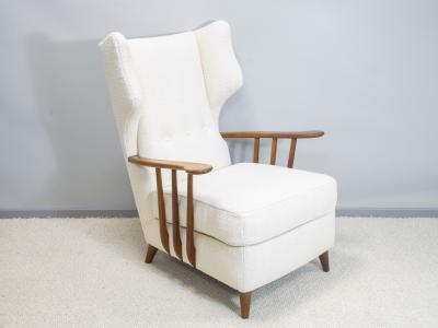 Ico Parisi Pair of armchairs