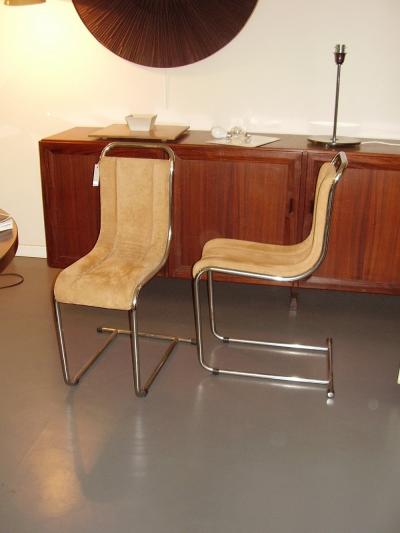 Ico Parisi RARE PAIR OF ICO PARISI CHAIRS