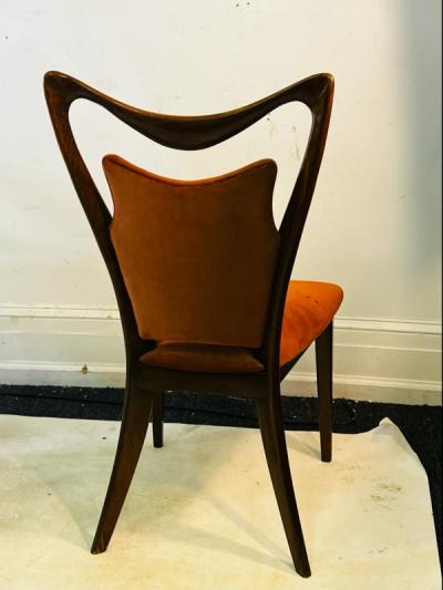 Ico Parisi SUITE OF SIX ITALIAN MODERNIST CHAIRS ATTRIBUTED TO ICO PARISI