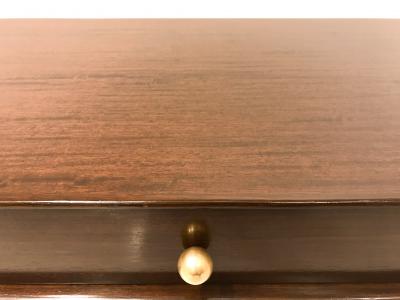 Ico Parisi Sculptural Mahogany Coffee Table After Ico Parisi