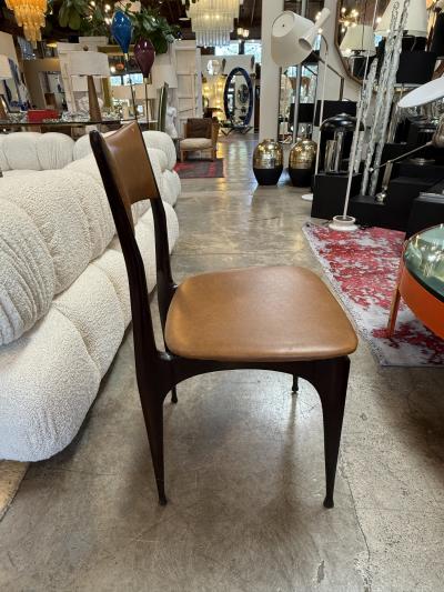 Ico Parisi Set of 6 Dining Chairs by Ico Parisi for Ariberto Colombo