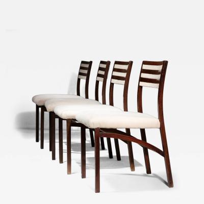 Ico Parisi Set of Four Dining Chairs Model 110 by Ico Parisi for Cassina