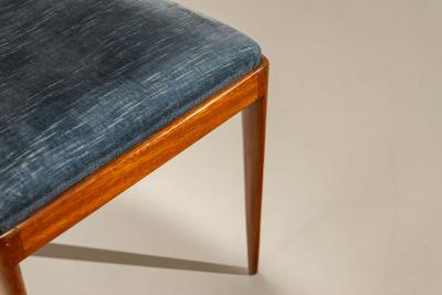 Ico Parisi Set of Six Dining Room Chairs attr to Ico Parisi Italy 1950s