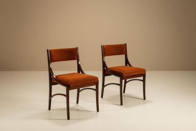 Ico Parisi Set of Two Dining Room Chairs by Ico Parisi Model 110 Italy 1960s