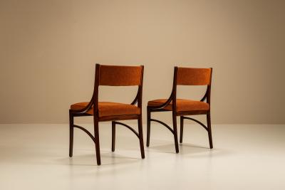 Ico Parisi Set of Two Dining Room Chairs by Ico Parisi Model 110 Italy 1960s