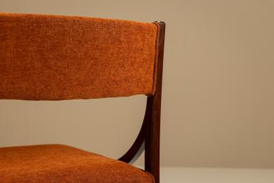Ico Parisi Set of Two Dining Room Chairs by Ico Parisi Model 110 Italy 1960s