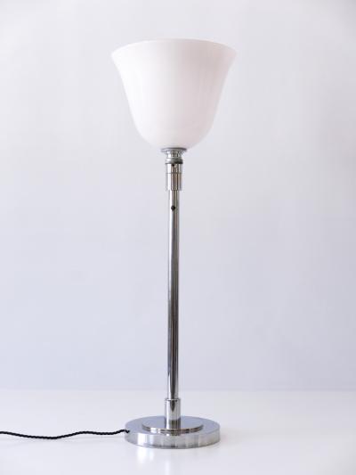 Iconic Art Deco Bauhaus Table Lamp or Floor Light by Mazda Paris 1930s