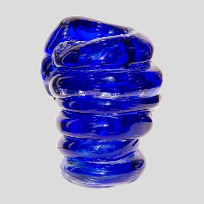 Ida Olai Ida Olai Serpente blue vase from Berengo collection