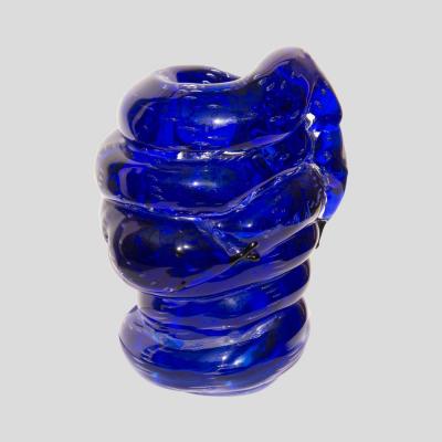 Ida Olai Ida Olai Serpente blue vase from Berengo collection