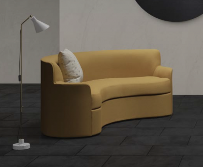Ignazio Gardella Fagiolo Sofa by Ignazio Gardella