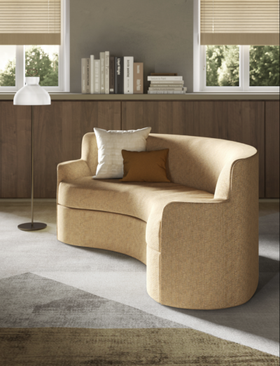 Ignazio Gardella Fagiolo Sofa by Ignazio Gardella