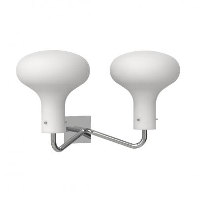 Ignazio Gardella Ignazio Gardella Galleria 2 Arm Wall Lamp for Tato Italia