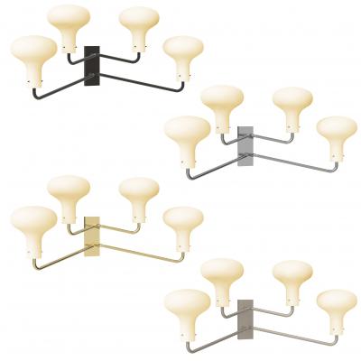 Ignazio Gardella Ignazio Gardella Galleria 4 Arm Wall Lamp for Tato Italia