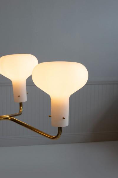 Ignazio Gardella Ignazio Gardella Rare Four Arm Chandelier for Azucena Italy 1958