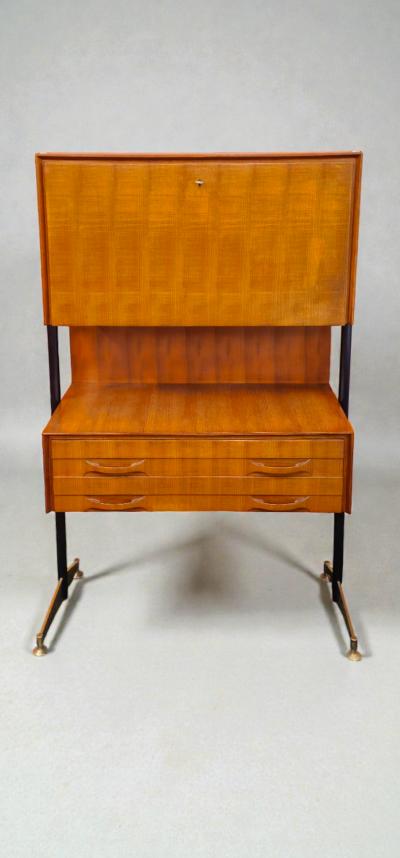 Ignazio Gardella Italian Midcentury Sideboard or Cabinet Bar Ignazio Gardella Style 1958