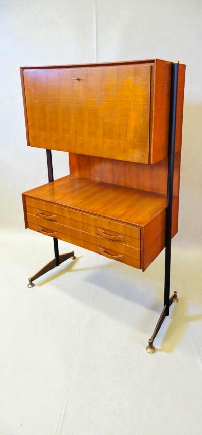 Ignazio Gardella Italian Midcentury Sideboard or Cabinet Bar Ignazio Gardella Style 1958