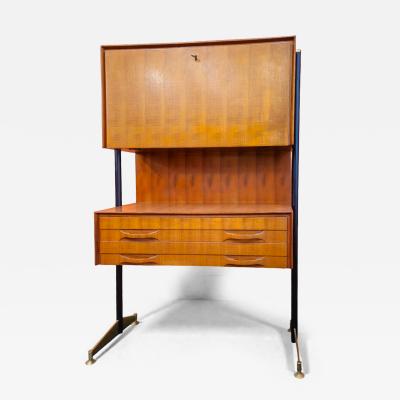 Ignazio Gardella Italian Midcentury Sideboard or Cabinet Bar Ignazio Gardella Style 1958
