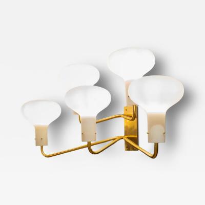 Ignazio Gardella Mid Century Pair of Wall Lights LP12 by Ignazio Gardella Azucena 1960s