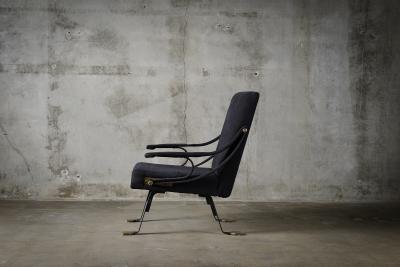 Ignazio Gardella Pair of Digamma Lounge Chairs