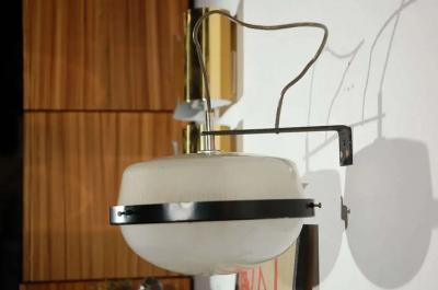 Ignazio Gardella Pair of Hanging Fixtures by Ignazio Gardella