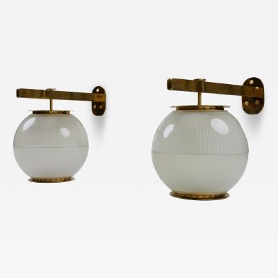 Ignazio Gardella Pair of Wall Lights model LP7