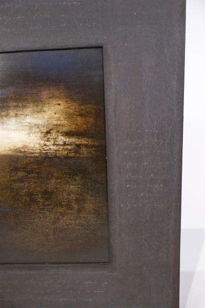 Igor Melnikov Oil Painting on Board by Igor Melnikov Fly Away I with Artist Painted Frame