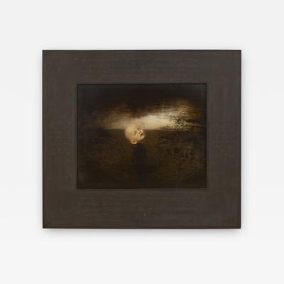 Igor Melnikov Oil Painting on Board by Igor Melnikov Fly Away I with Artist Painted Frame