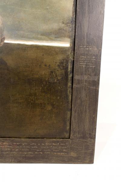 Igor Melnikov Painting on Board by Igor Melnikov Horizon Line with Artist Painted Frame