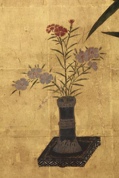 Ikebana Baskets and Flowers 18th century