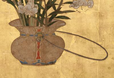 Ikebana Baskets and Flowers 18th century