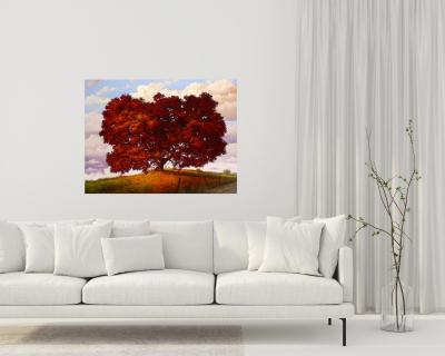 Il Mio Albero Contemporary Giclee by Dario Campanile