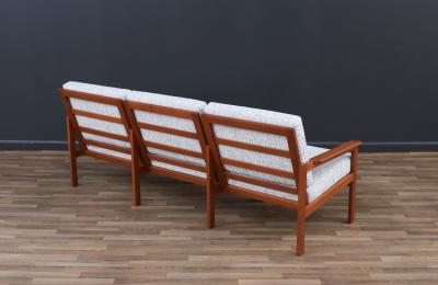 Illum Wikkels Illum Wikkels Capella Teak Sofa for N Eilersen