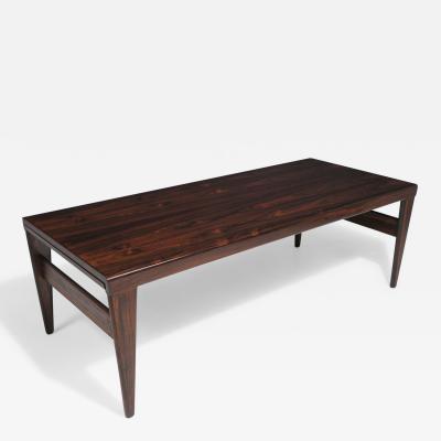 Illum Wikkels Illum Wikkelso Brazilian Rosewood Coffee Table with Tray