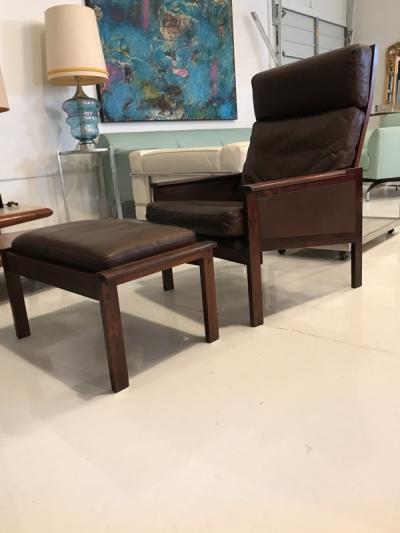 Illum Wikkels Illum Wikkelso lounge chair and ottoman