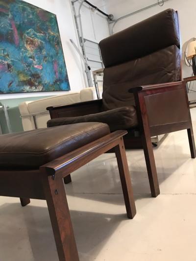 Illum Wikkels Illum Wikkelso lounge chair and ottoman