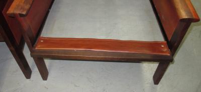 Illum Wikkels Pair of High Back Capella Lounge Chairs by Illum Wikkels 