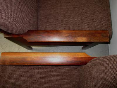 Illum Wikkels Pair of High Back Capella Lounge Chairs by Illum Wikkels 