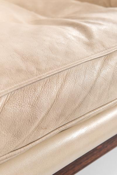 Illum Wikkels Sofa Model Croissant Produced by Holger Christiansen