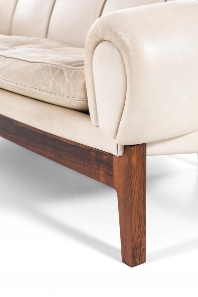 Illum Wikkels Sofa Model Croissant Produced by Holger Christiansen