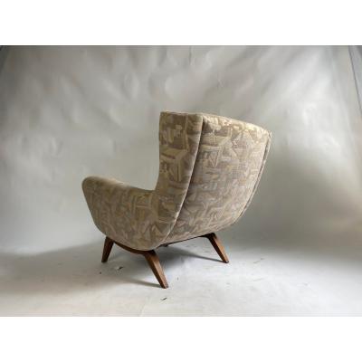 Illum Wikkels Vintage Illum Wikkelso Sculptural Lounge Chair