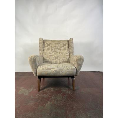 Illum Wikkels Vintage Illum Wikkelso Sculptural Lounge Chair