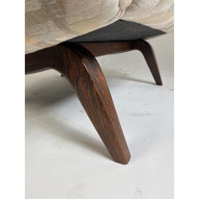 Illum Wikkels Vintage Illum Wikkelso Sculptural Lounge Chair